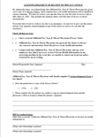 Privacy Acknowledgement